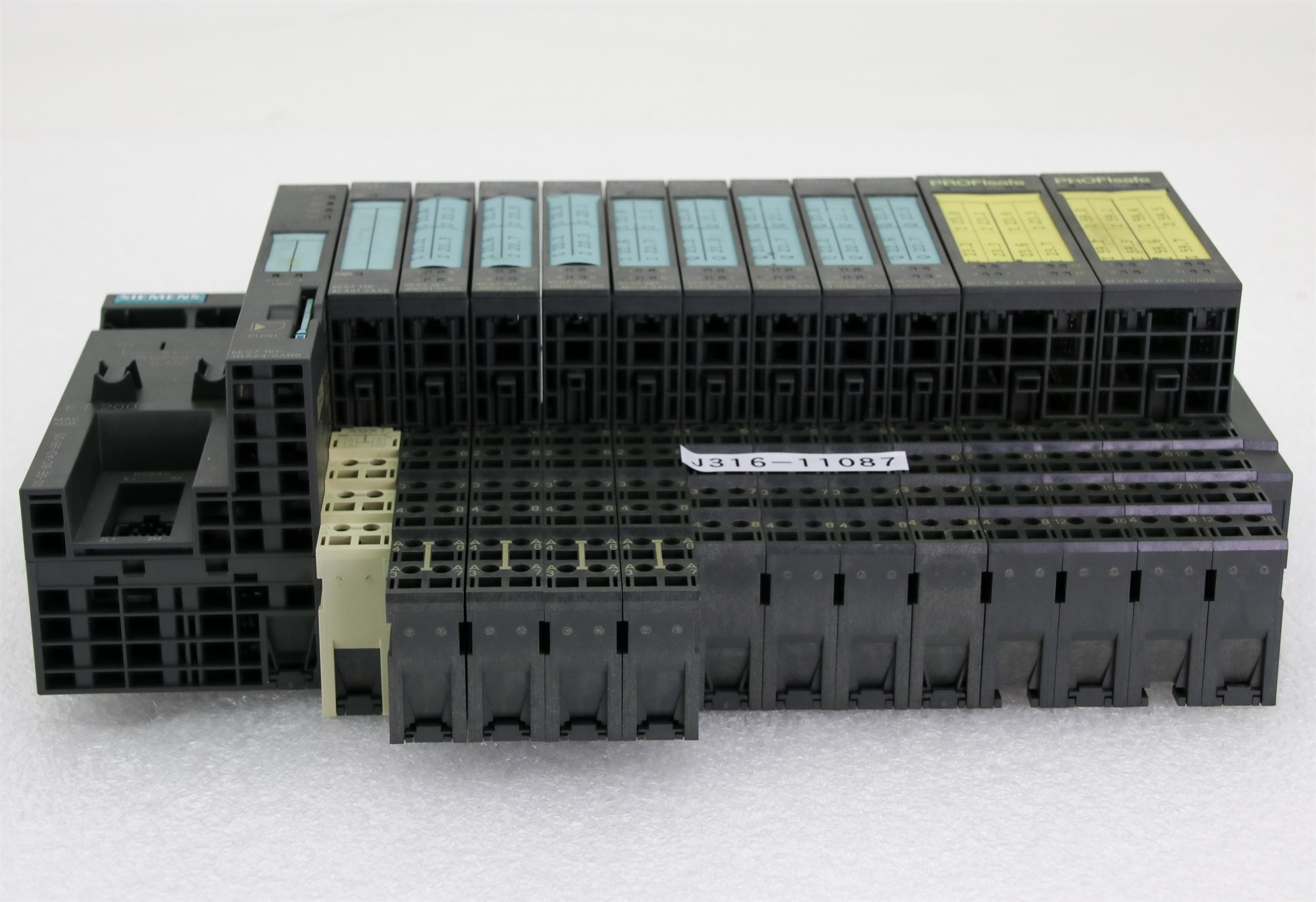 11087 SIEMENS PROFIBUS-DP 11 SLOTS INTERFACE MODULE ET 200S 6ES7